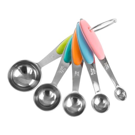 CLASSIC CUISINE Stainless Steel Measuring Spoons Set - 5 Piece, 5PK 82-KIT1038